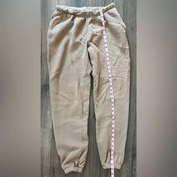Good American Sweat Pants tan Size 1 - Picture 5 of 8